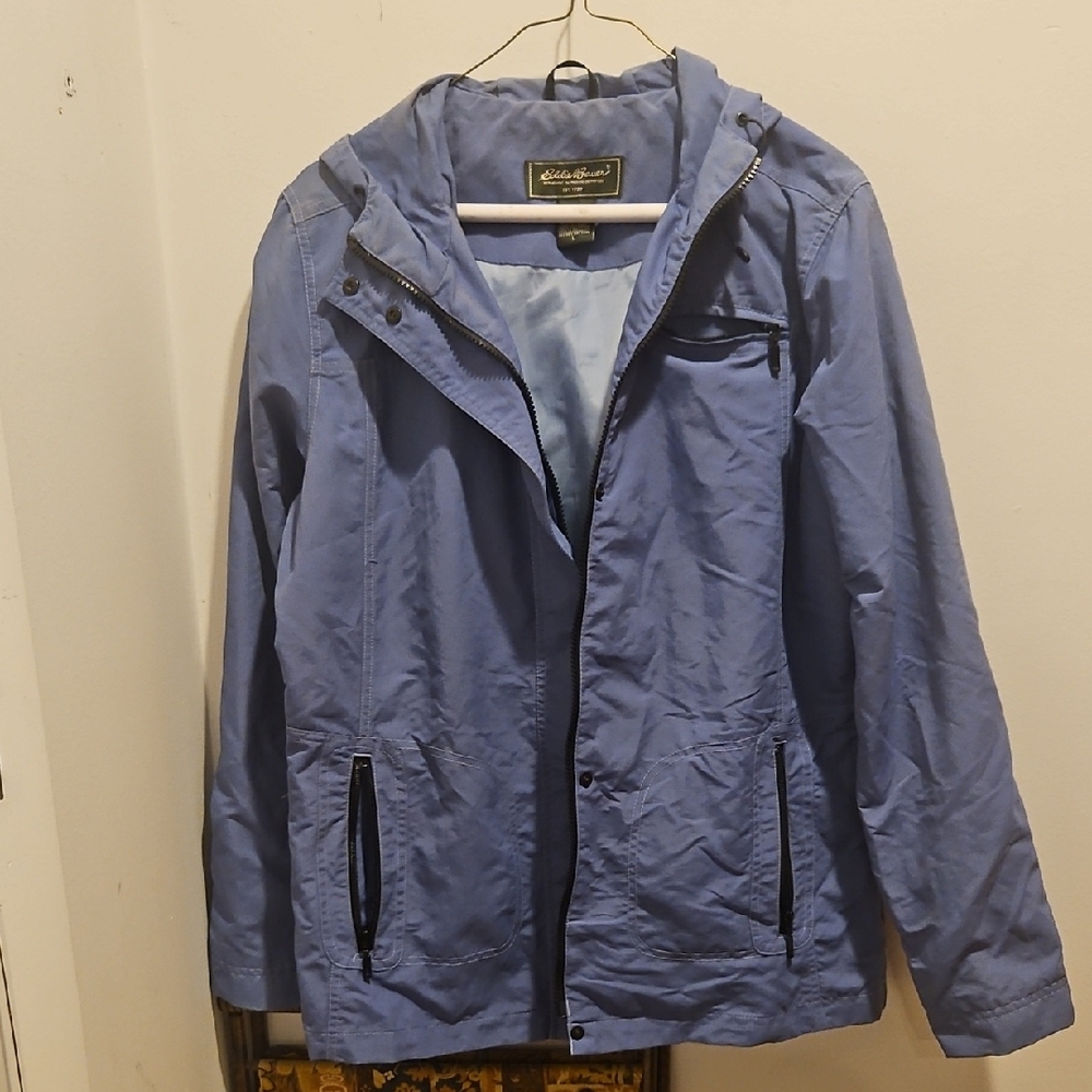 Eddie Bauer Women's Blue Utility Jacket